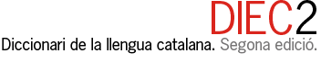 DIEC2 Diccionari de la llengua catalana. Segona edició.